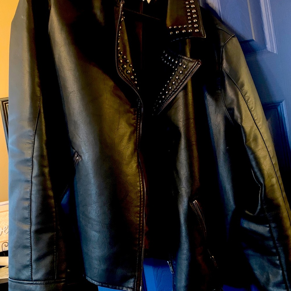 Leather jacket
